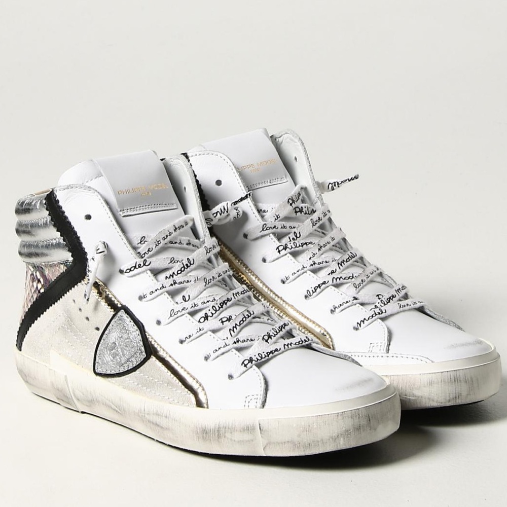 Philippe Model Prsx Python Mixage Sneakers Size 3… - image 1